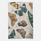 Butterfly Collection Antike Schmetterlinge Geschirrtuch (Vertikal)