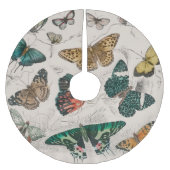 Butterfly Collection Antike Schmetterlinge Polyester Weihnachtsbaumdecke (Vorderseite)