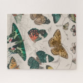 Butterfly Collection Antike Schmetterlinge Puzzle (Horizontal)