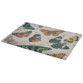 Butterfly Collection Antike Schmetterlinge Schneidebrett (Ecke)