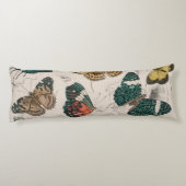 Butterfly Collection Antike Schmetterlinge Seitenschläferkissen (Rückseite)