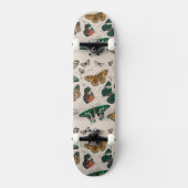 Butterfly Collection Antike Schmetterlinge Skateboard (Vorderseite)