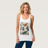 Butterfly Collection Antike Schmetterlinge Tank Top (Vorderseite Vollansicht)