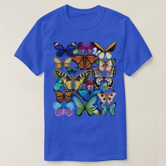 Butterfly Collection Monarch Butterfly Lover Butte T-Shirt (Design vorne)