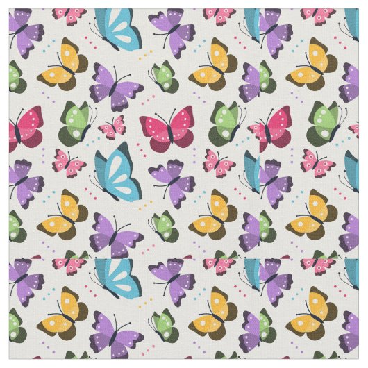 Butterfly Collection Stoff (Nahaufnahme)