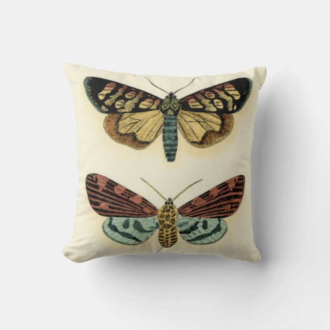 Butterfly Collection von Chariklia Zarris Kissen (Vorderseite)