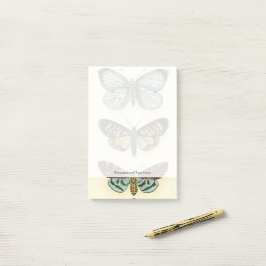 Butterfly Collection von Chariklia Zarris Post-it Klebezettel (Auf Schreibtisch)