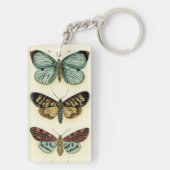 Butterfly Collection von Chariklia Zarris Schlüsselanhänger (Rückseite)