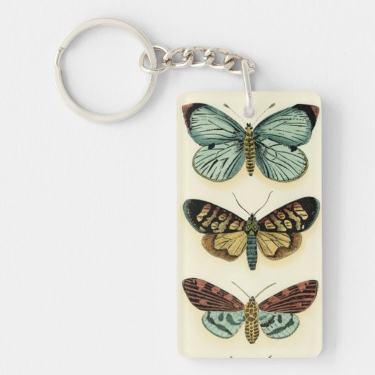 Butterfly Collection von Chariklia Zarris Schlüsselanhänger (Vorderseite)