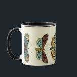Butterfly Collection von Chariklia Zarris Tasse<br><div class="desc">Dieses Gemälde von Chariklia Zarris ist ein Traum der Lepidopteristen! Ein erstaunlich detaillierter Druck einer Schmetterlingskollektion,  atemberaubend in der Farbgebung. Holen Sie sich noch heute Ihr Exemplar!</div>