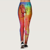 Butterfly Colorblast Leggings (Rückseite)