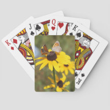 Butterfly Couple Playing Cards