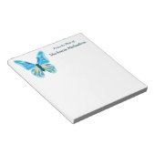 Butterfly Custom Color Graphic Notizblock (angewinkelt)