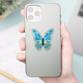 Butterfly Custom Colors Graphic Aufkleber (Telefon)