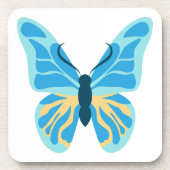 Butterfly Custom Colors Graphic Getränkeuntersetzer (Vorderseite)
