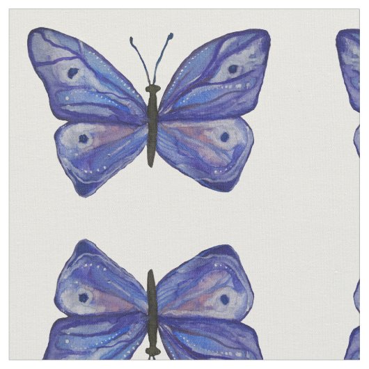 Butterfly Custom Combed Cotton (56" Breite) Stoff (Nahaufnahme)