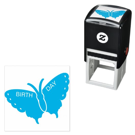 Butterfly Custom Scrapbooking-Briefmarke Permastempel (Beispiel)