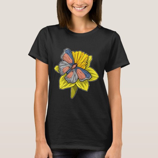 Butterfly Daffodil T-Shirt (Vorderseite)