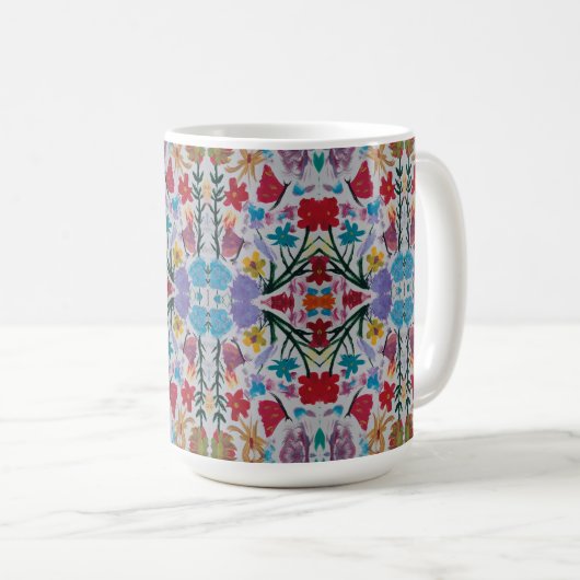 Butterfly Dance Coffee Tasse (VorderseiteRechts)