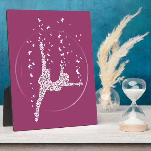 Butterfly Dancer Fotoplatte (Seite)