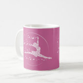 Butterfly Dancer Kaffeetasse (Vorderseite Links)