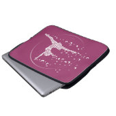 Butterfly Dancer Laptop Sleeve (Vorne Knopf)