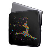 Butterfly Dancer Laptop Sleeve (Vorderseite Links)