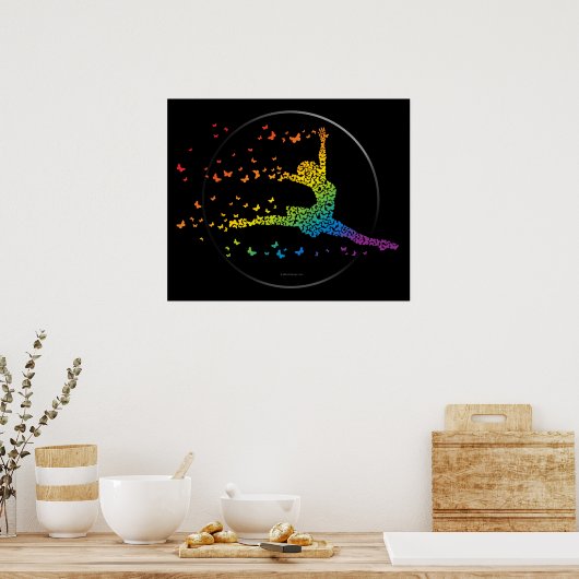 Butterfly Dancer Poster (Küche)