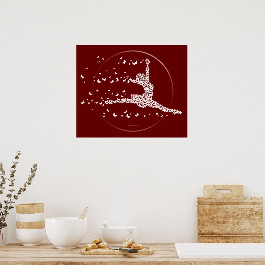 Butterfly Dancer Poster (Küche)
