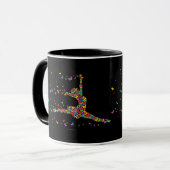 Butterfly Dancer Tasse (Vorderseite Links)