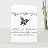 Butterfly Danke (Rückseite)
