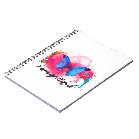 Butterfly-Dankeszeitschrift Notizblock (Linke Seite)