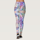 Butterfly Daydream Art Print Leggings (Rückseite)