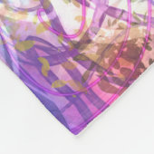 Butterfly Daydream Art Printing Fleecedecke (Ecke)