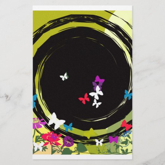 Butterfly Delight Briefpapier (Vorderseite)