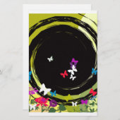 Butterfly Delight Briefpapier (Vorne/Hinten)