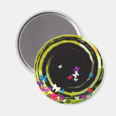 Butterfly Delight Magnet (Vorderseite/Rückseite)