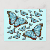 Butterfly Delight Postkarte (Vorderseite)