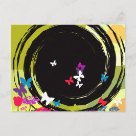 Butterfly Delight Postkarte