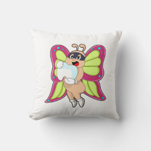 Butterfly Dentist Teeth Kissen