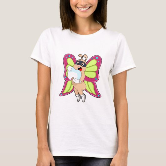 Butterfly Dentist Teeth T-Shirt (Vorderseite)
