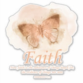 Butterfly der Christlichen Bibel der Frauen: Der G Aufkleber (Vorderseite)