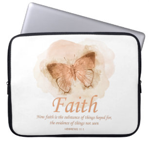 Butterfly der Christlichen Bibel der Frauen: Der G Laptopschutzhülle