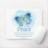 Butterfly der Christlichen Bibelverse für Frauen: Mousepad (Mit Mouse)