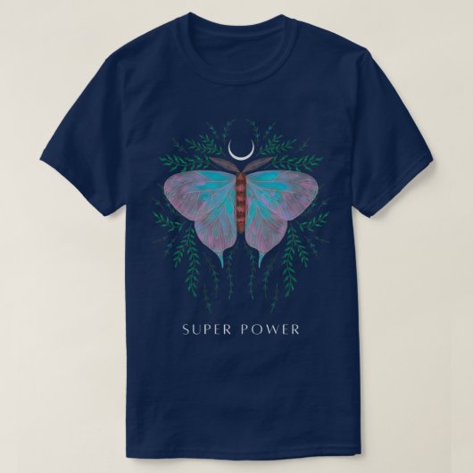 Butterfly Design and Illustration SUPER POWER T-Shirt (Design vorne)