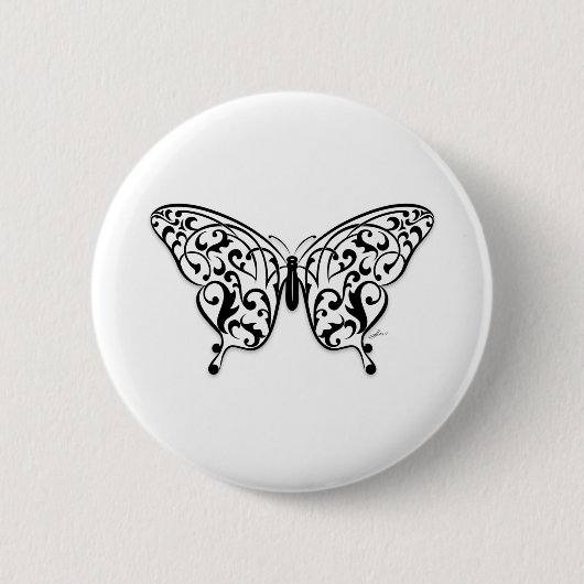 Butterfly_Design Button (Vorderseite)