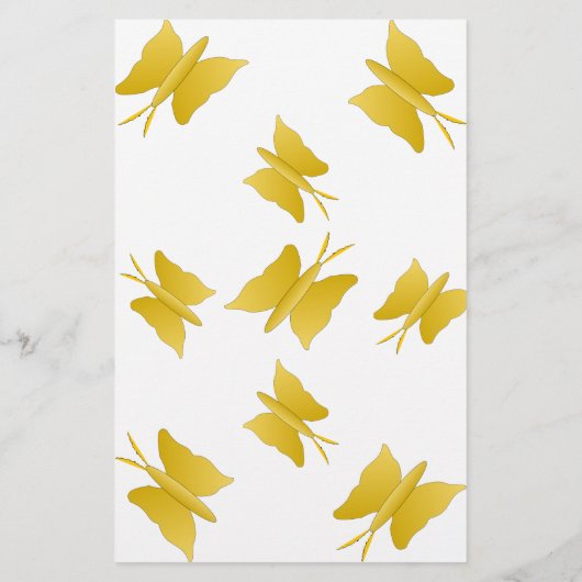 Butterfly Design Daytime-Kinderzimmer Flyer (Hinten)