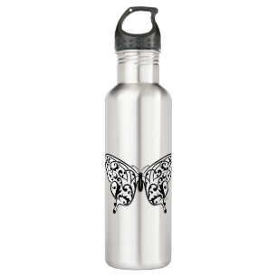 Butterfly_Design Edelstahlflasche