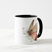 Butterfly-Design-Kaffee-Tasse Tasse (VorderseiteRechts)