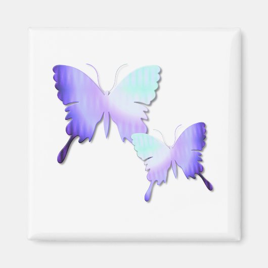 Butterfly Design Magnet (Vorne)